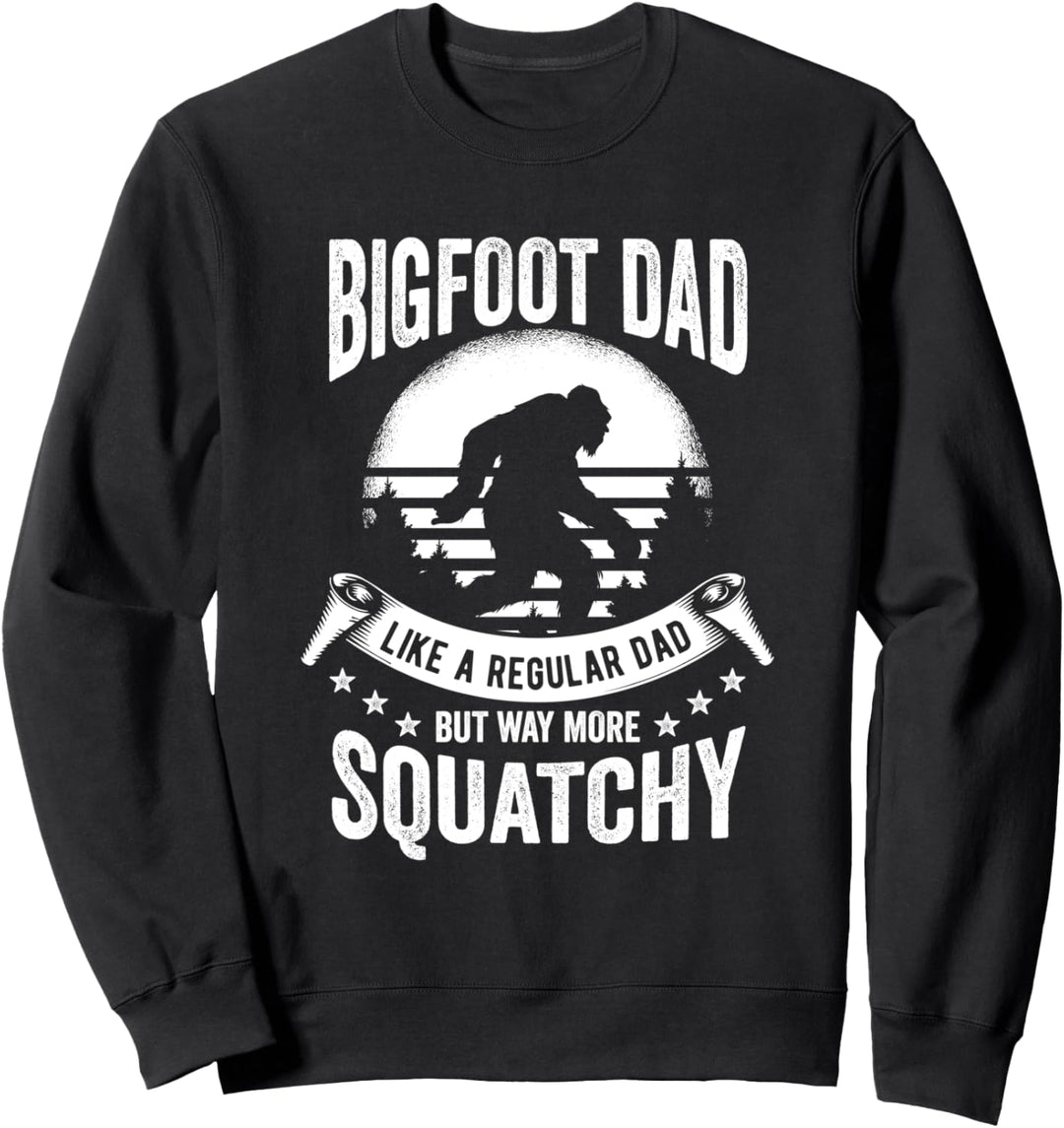 Bigfoot Papa wie eine regelmässige, aber mehr Squatchy Yeti Sweatshirt