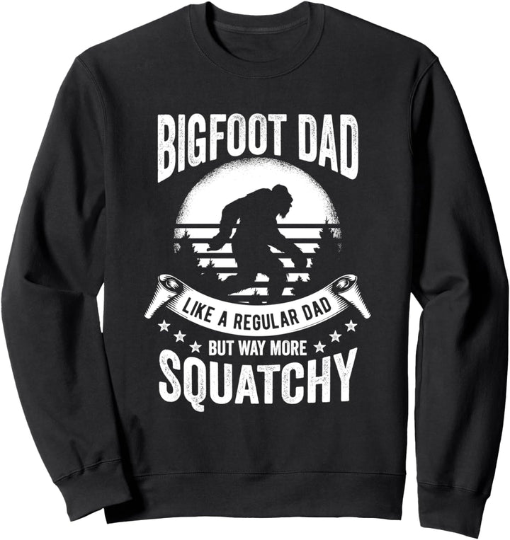 Bigfoot Papa wie eine regelmässige, aber mehr Squatchy Yeti Sweatshirt