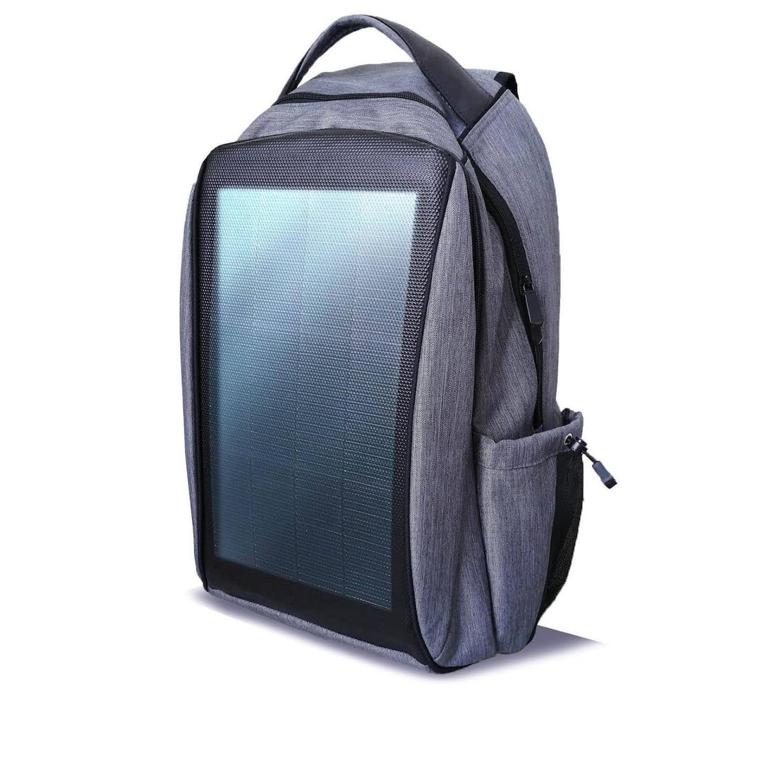 Wasserdichter Laptop Rucksack mit intergriertem Solar Paneel, Outdoor Backpack Tasche für Damen und