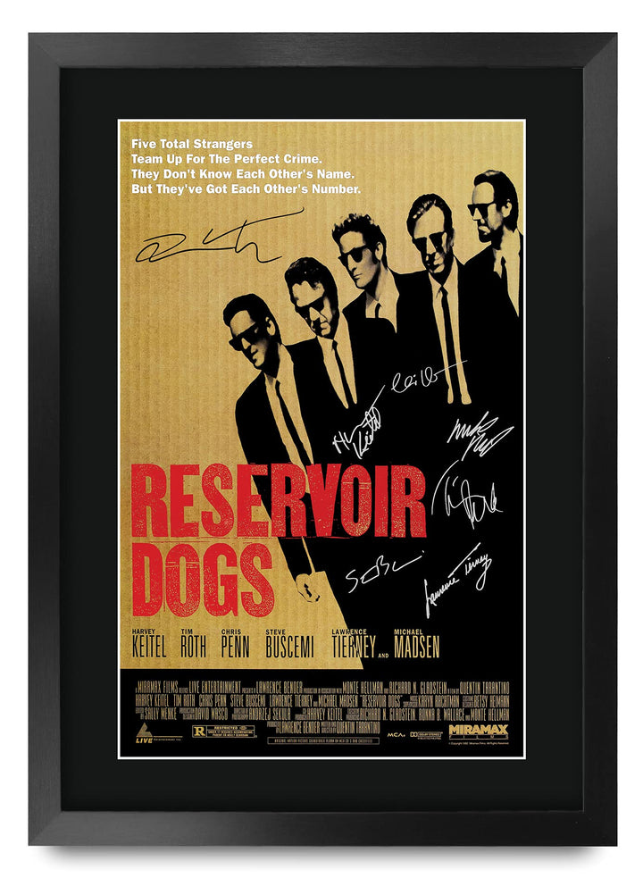 HWC Trading FR A3 Reservoir Dogs Quentin Tarantino Gifts Bedrucktes Autogrammbild für Film-Erinnerun