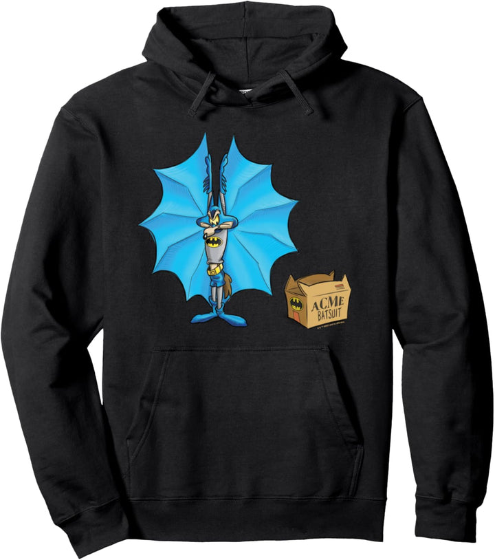 WB 100: Looney Tunes Batman Mashup Wile E. Coyote Acme Pullover Hoodie