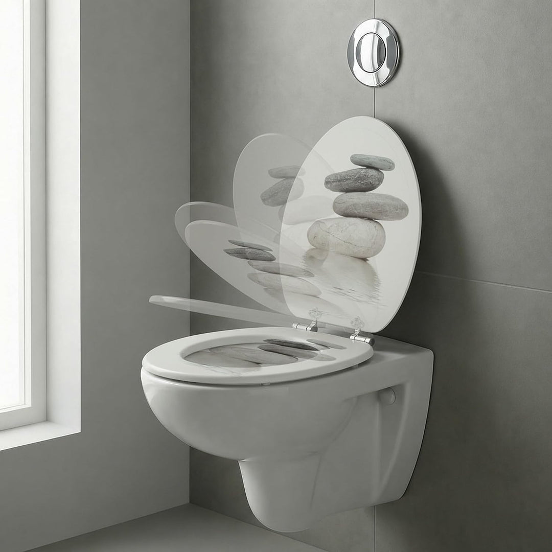 SINOBATH WC Sitz mit Absenkautomatik, viele schöne WC Sitze zur Auswahl, hochwertige und stabile Qua