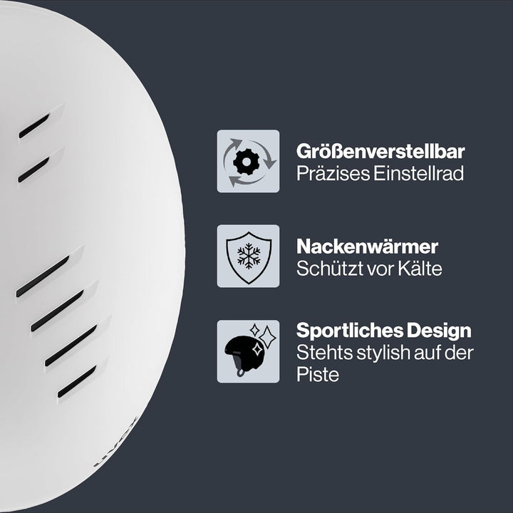 uvex Wanted, verstellbarer Ski- & Snowboardhelm mit verschliessbarem Belüftungssystem für Damen & He