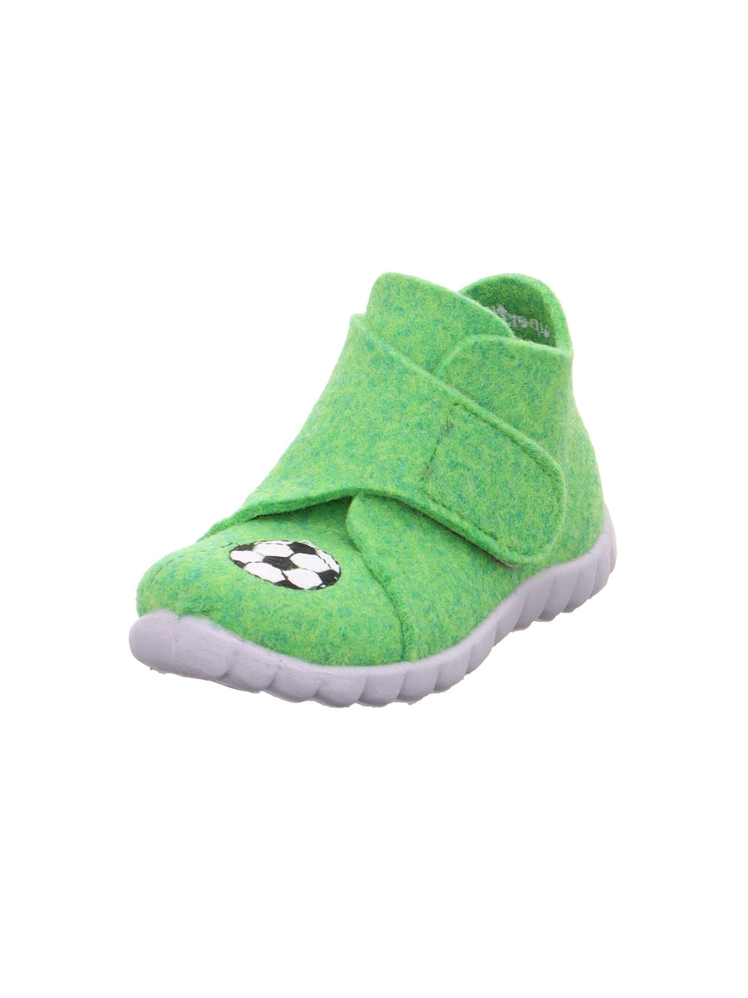 Superfit Jungen Happy WollfilzHausschuh 20 EU Grün 7000, 20 EU Grün 7000