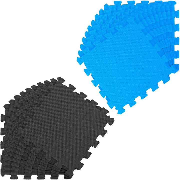 LittleTom 18 Teile Spielmatte Baby ab Null - 30x30 Schaumstoff Puzzlematte Kinder Isomatte Baby Spie