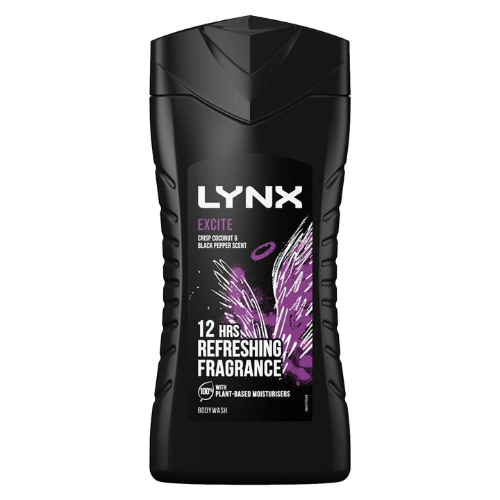 3x Lynx Excite Duschgel Herren Body Wash 250ml Orientalisch 225 ml (3er Pack), Orientalisch 225 ml (