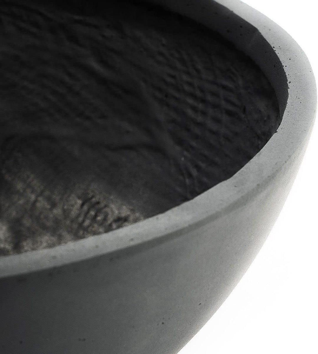 Pflanzwerk® Pflanzkübel Pflanzschale Bowl Ø 28cm Anthrazit *Frostbeständige Blumenschale* *Premiumqu