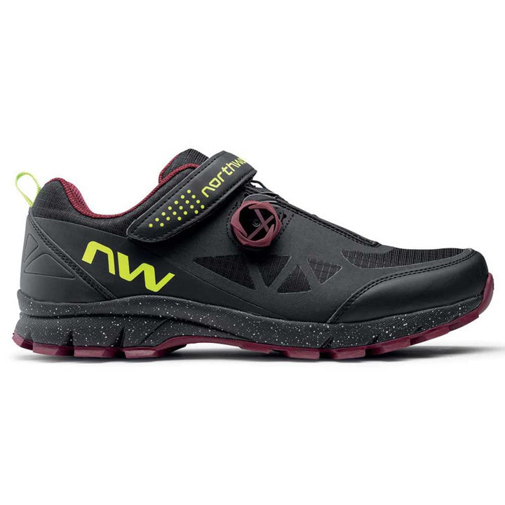 Northwave Herren Corsair Traillaufschuhe 38 EU Black Plum, 38 EU Black Plum