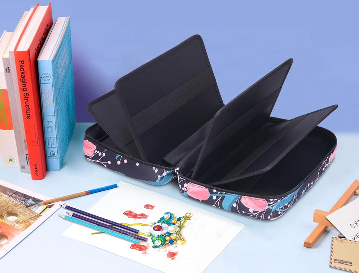 JAKAGO Federmäppchen Grosse Kapazität für 300 Stifte Aufbewahrung Buntstifte,Wasserdicht Pencil Case