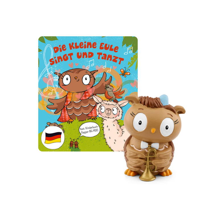 tonies Hörfiguren für Toniebox, Die Eule mit der Beule – Die kleine Eule singt und Tanzt. Das 2. Lie