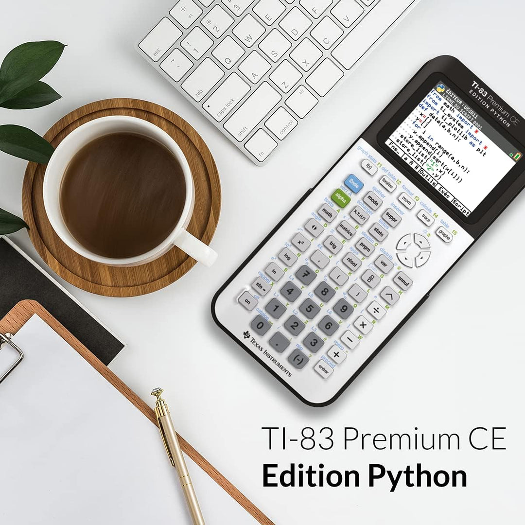 Texas Instruments TI-83 PREMIUM CE EDITION PYTHON Grafikrechner (nur mit französischer Anleitung und