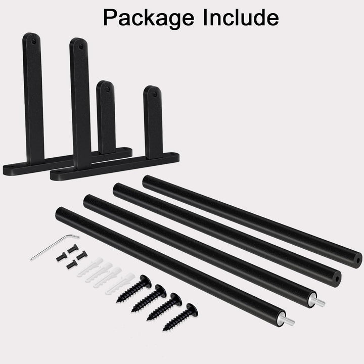 JIAPAIDUO Doppelter Handtuchhalter, 61 cm, Handtuchhalter für Badezimmer, Edelstahl, Doppel-Badetuch