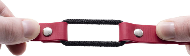 Educator Quick Snap Bungee-Halsband, 1,9 cm breit und 84 cm lang, Rot 3/4W x 33L rot, 3/4W x 33L rot