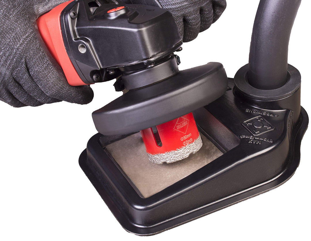Rubi Zero Dust Staubabsaugung mit Anbohrhilfe für Bohrkronen