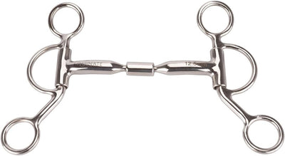 Equinate Westerngebiss Billy Allen Bit mit Shanks Edelstahl 11,5cm, 11,5cm