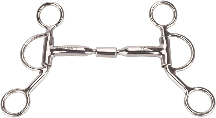 Equinate Westerngebiss Billy Allen Bit mit Shanks Edelstahl 14,5cm, 14,5cm