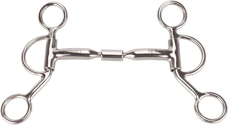 Equinate Westerngebiss Billy Allen Bit mit Shanks Edelstahl 11,5cm, 11,5cm