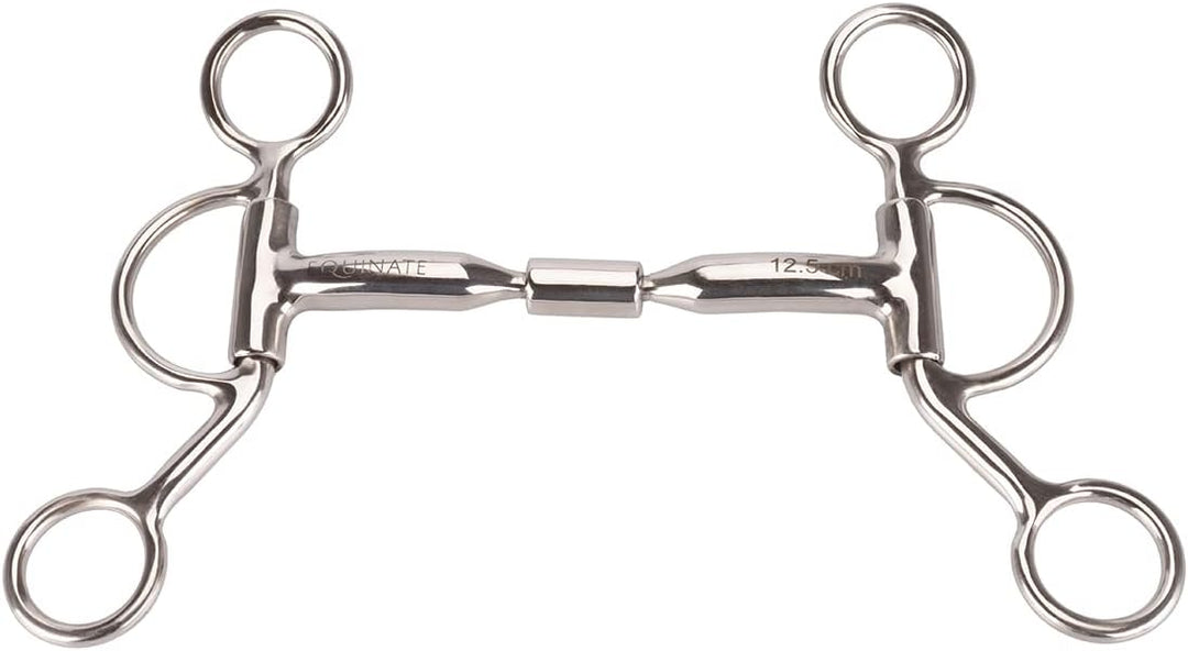 Equinate Westerngebiss Billy Allen Bit mit Shanks Edelstahl 14,5cm, 14,5cm