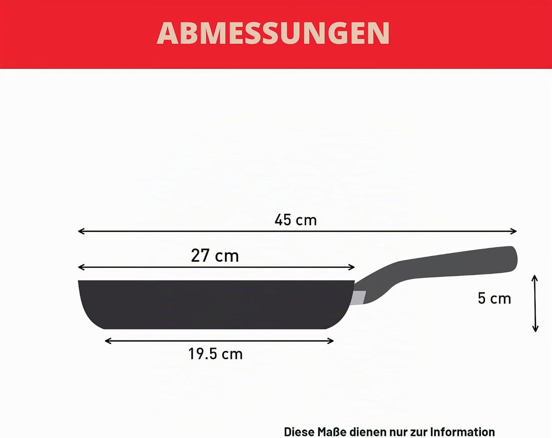 Tefal Comfort Max 26 cm Bratpfanne, Premium Edelstahl, Thermo-Spot Temperaturanzeige, Antihaftbeschi