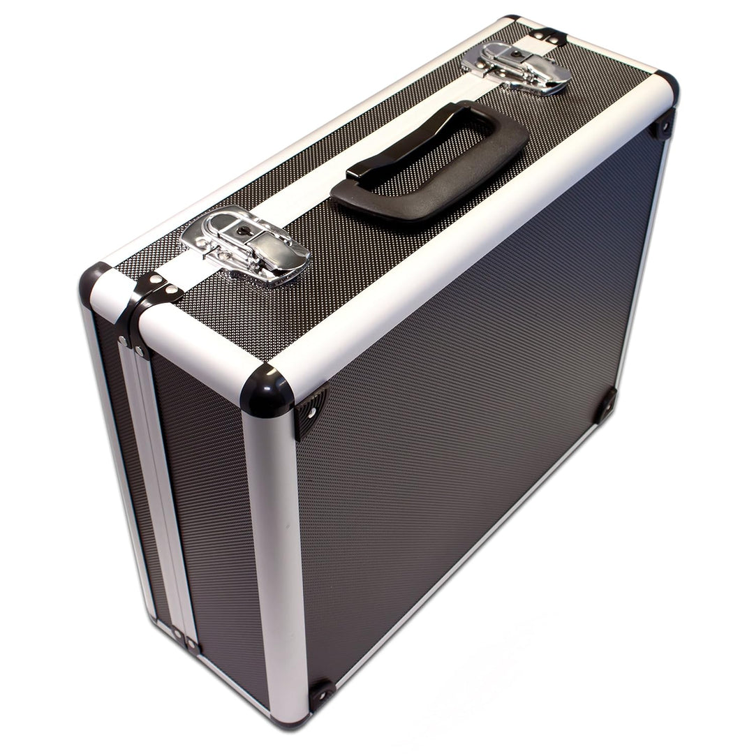 PeakTech P 7310 7310 – Universal Koffer für Messgeräte, Abschliessbar, Staubschutz, XL - 460x330x150