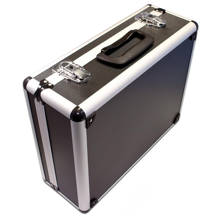 PeakTech P 7310 7310 – Universal Koffer für Messgeräte, Abschliessbar, Staubschutz, XL - 460x330x150