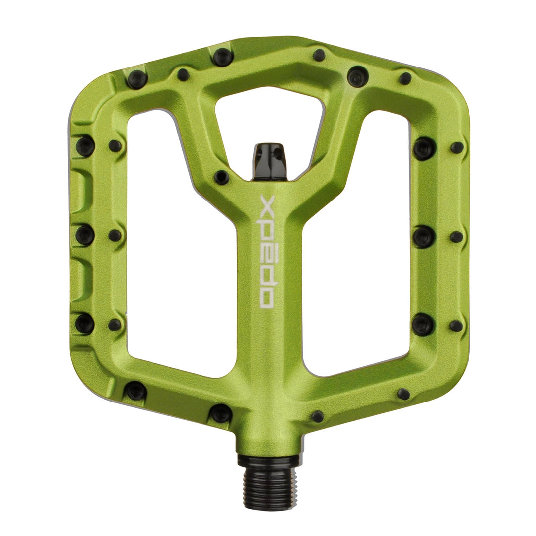 Xpedo Unisex – Erwachsene Trident Pedal, Limegreen, 9/16