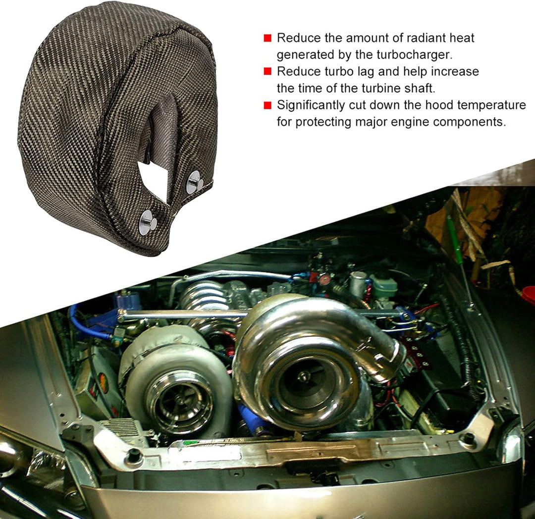 Turbo Hitzeschild, Single Titan Turbo Hitzeschild Decke Barriere Turbolader Abdeckung T3 / GT35 / GT