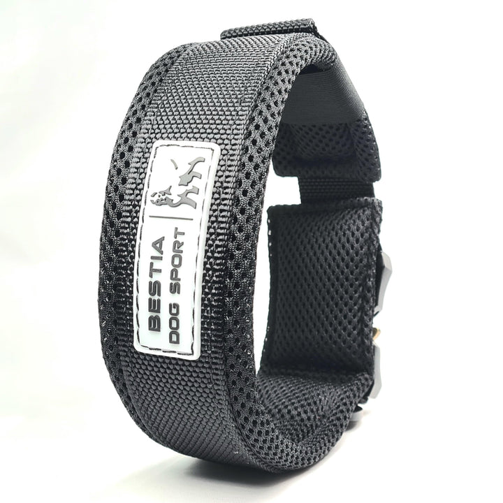 Bestia Dog Sport - Schnellverschlusshalsband XL - Beschlag von 60 bis 75 cm, XL - Beschlag von 60 bi