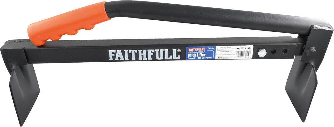 Faithfull FAIBL Ziegelstein-Heber 1 Originalverpackung, 1 Originalverpackung