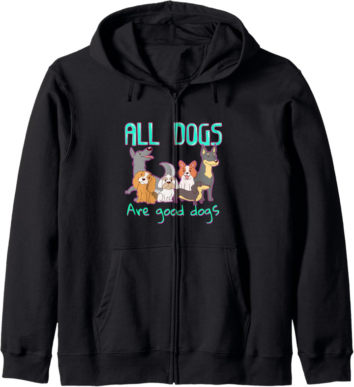 Rescue Dog Geschenk Hund Adoption Alle Hunde sind gute Hunde Kapuzenjacke