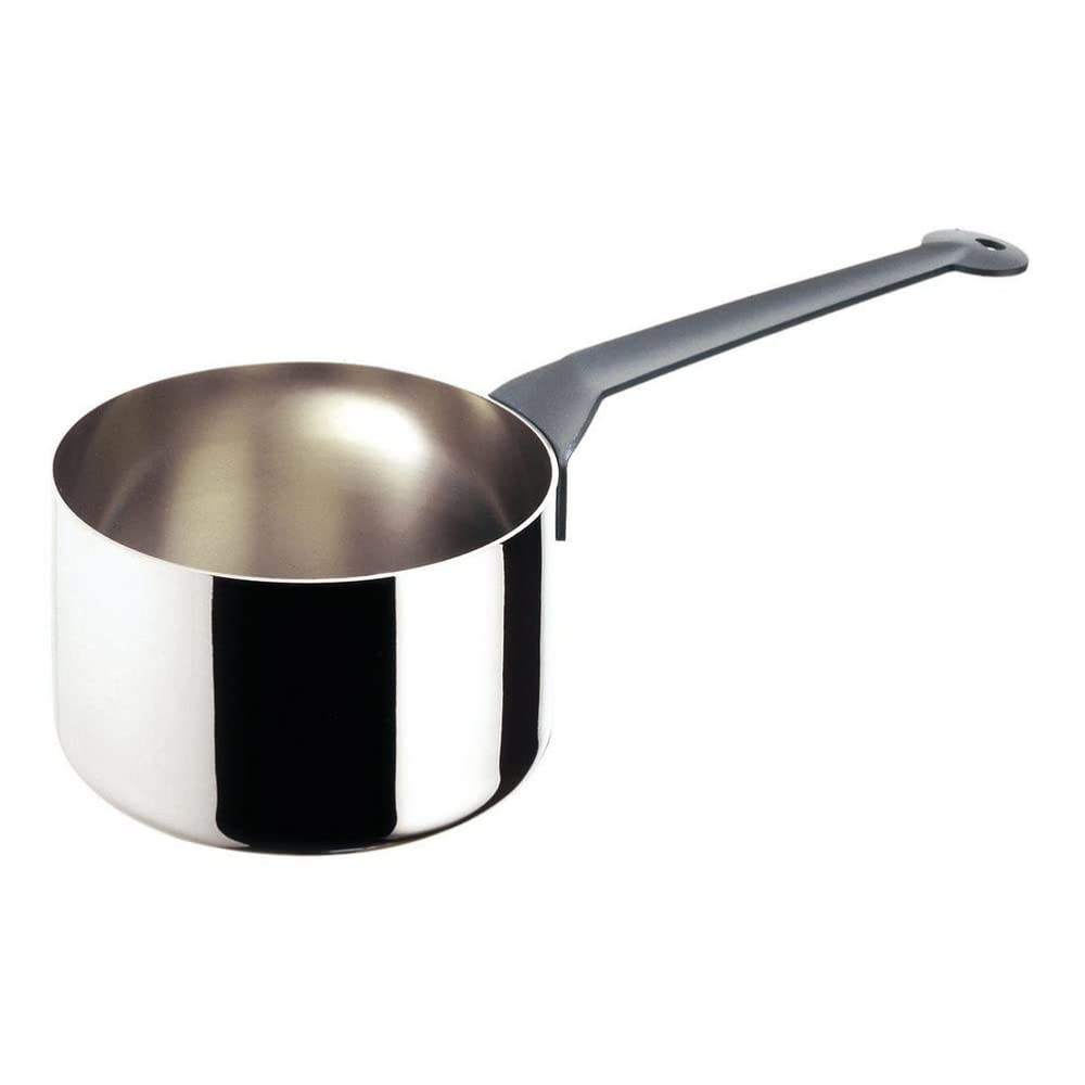 Alessi 90105/16 T LA Cintura di Orione, Stielkasserolle aus Multiply, Durchmesser 16 cm, Edelstahl,