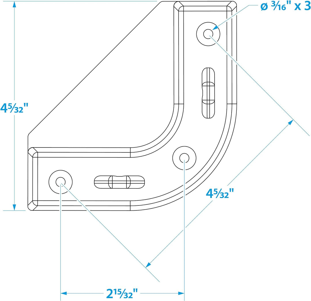 Seachoice Cooler Mounting Montagesatz, Montagesatz