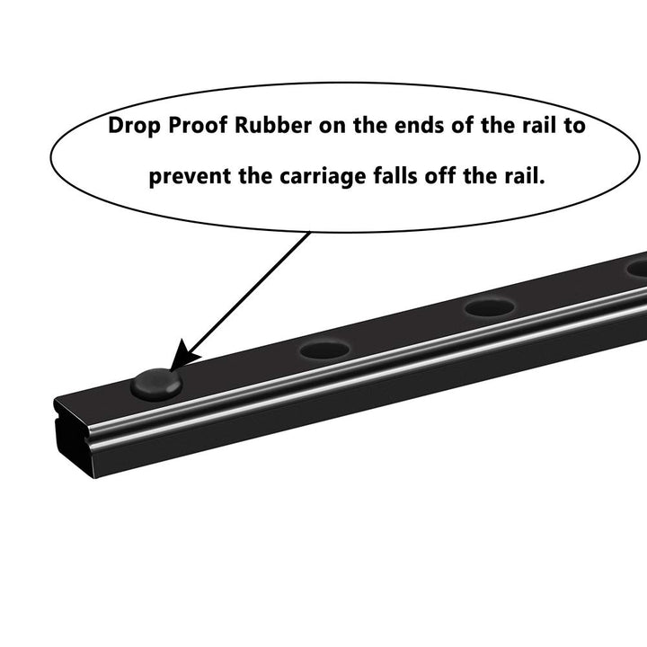 UniTak3D MGN12 Linear Guide Rail 350mm mit MGN12H Lagerstahlwagenblock für CoryXY DIY 3D-Drucker und