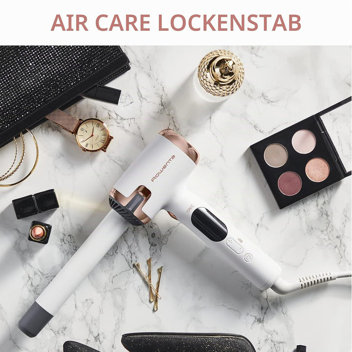 Rowenta CF4310 Ultimate Experience Air Care Lockenstab | neue L-Form | sanfter Luftstrom | 8 Tempera