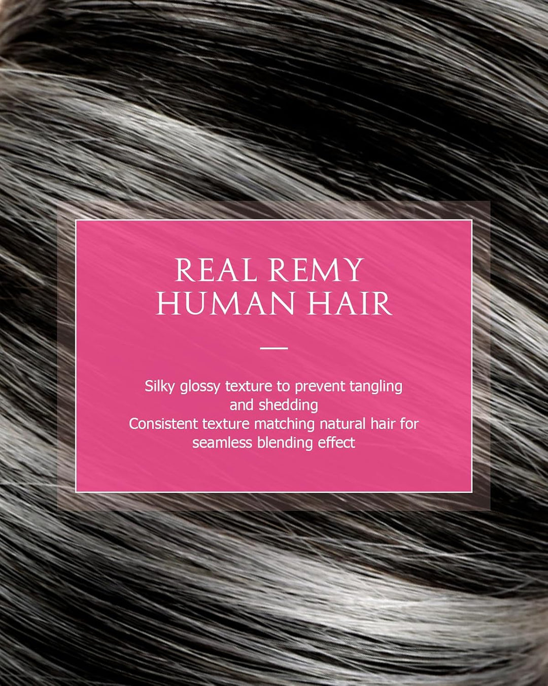 Hetto Balayage Micro Ring Extensions Echthaar Remy Micro Loop Echthaar Extensions Schwarz Mit Silver