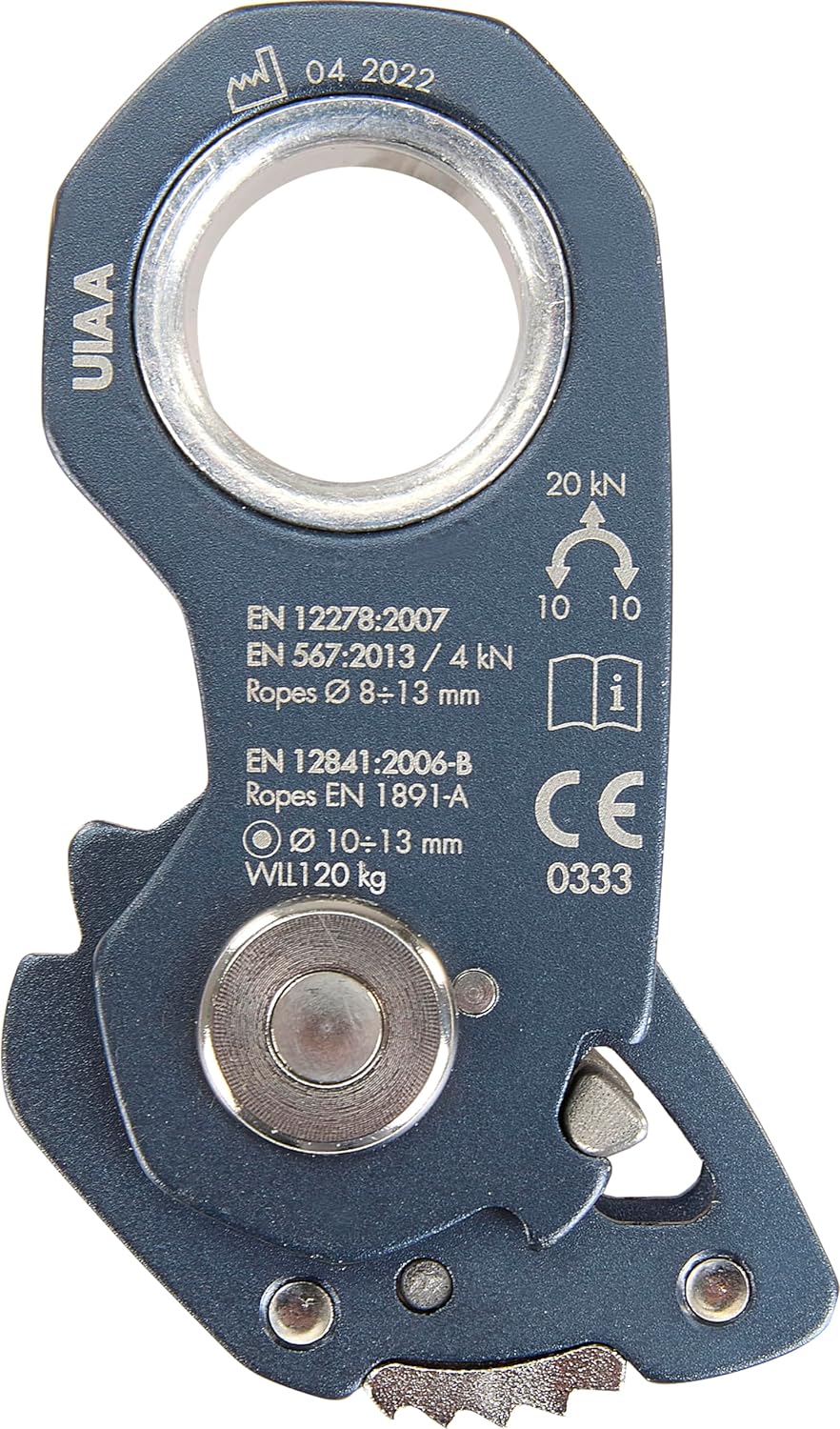 Climbing Technology Unisex – Erwachsene Rollnlock, Anthrazit/Orange sperren, Einheitsgrösse