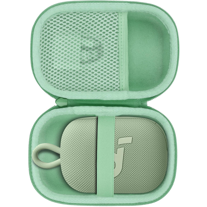 Lebakort Hart Tasche Hülle Etui Tasche für Soundcore Select 4 Go Ultraportabel Lautsprecher (Mintgrü