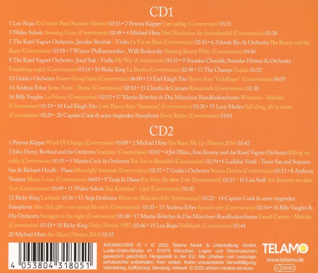 Golden Melodies:die Schönsten Instrumentalen Hits, Audio-CD
