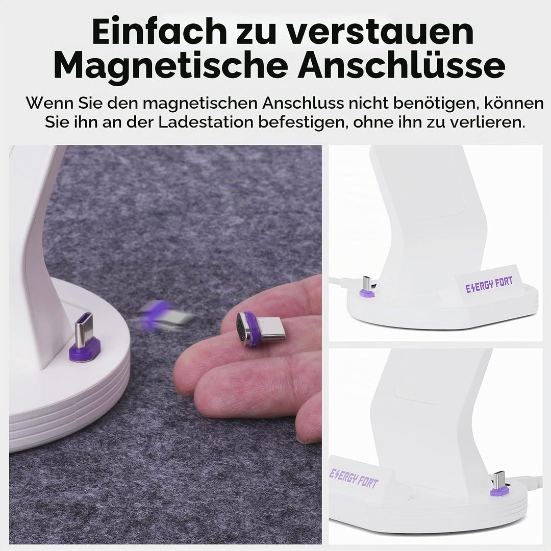 Magnetische Ladestation von Samsung, kompatibel mit den kabellosen Ladegeräten der Samsung Galaxy-Mo