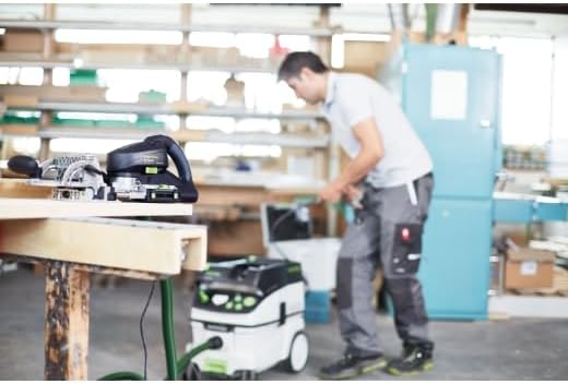 Festool Dübelfräse DF 700 EQ-Plus DOMINO XL (mit DOMINO Fräser, Zusatzanschlag, leere Dübelbox, Gabe