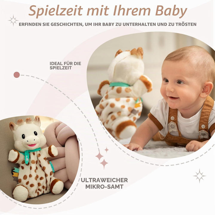Sophie la Girafe – Ultraweiches Puppen-Schmusetuch, 10334