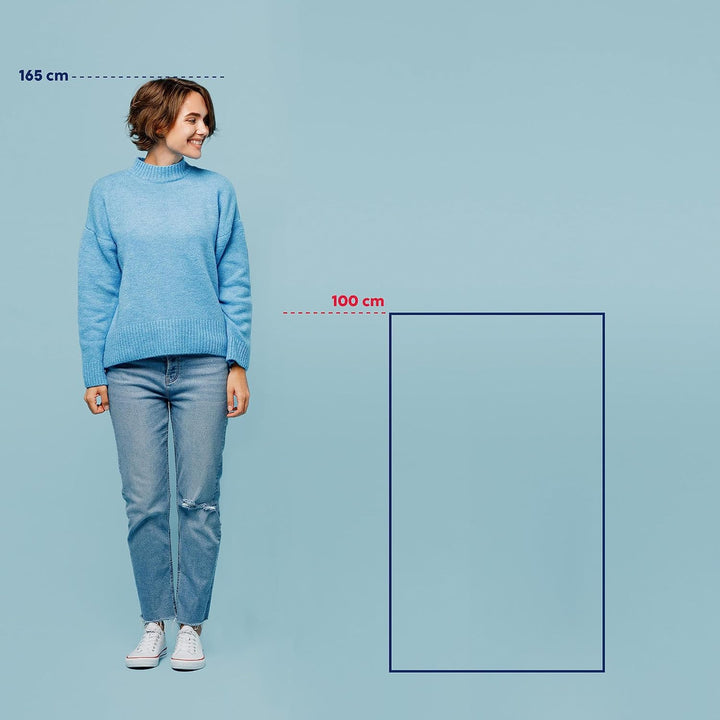 Kela Badvorleger Ladessa, 60 cm x 100 cm, 100% Baumwolle, Silbergrau, waschbar bei 60° C, für Fussbo