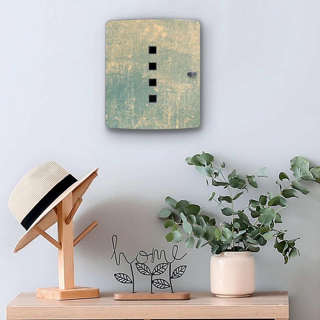 banjado Design Schlüsselkasten aus Edelstahl für 10 Schlüssel/Schlüsselschrank zur Schlüssel Aufbewa