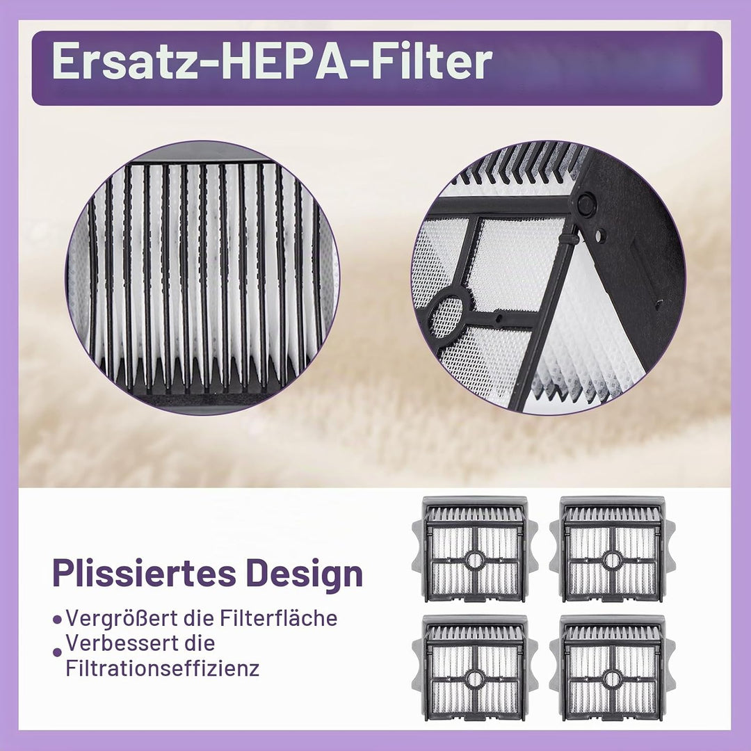 Bürstenrolle Filter Ersatzteile für Tineco Floor One S7 Artist/stretch S6 / Switch S6 / S7 Stretch U