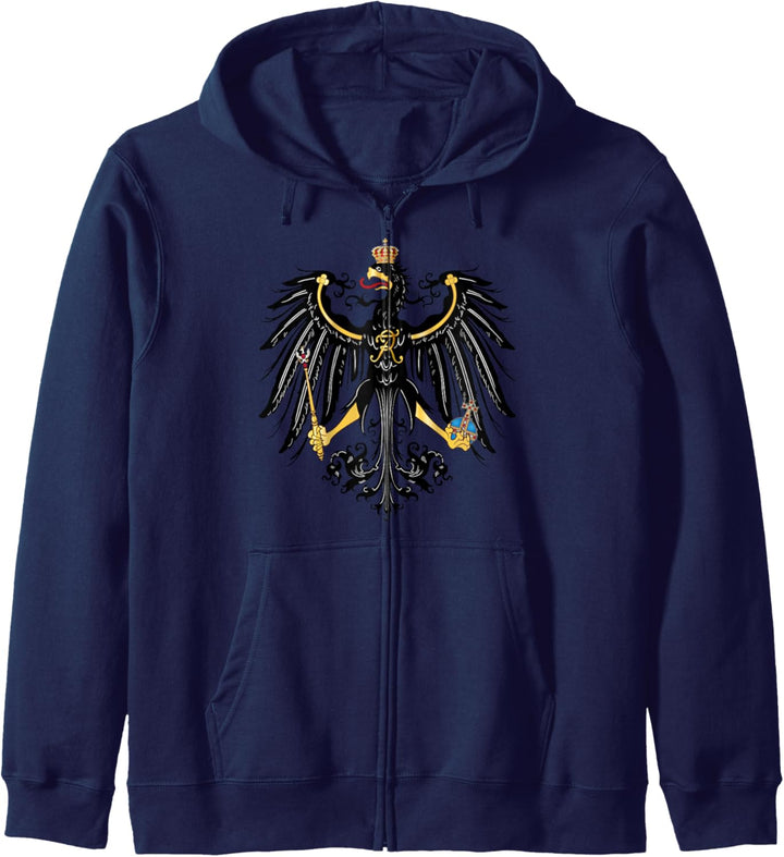 Preussen Wappen Patriot Deutschland Kapuzenjacke