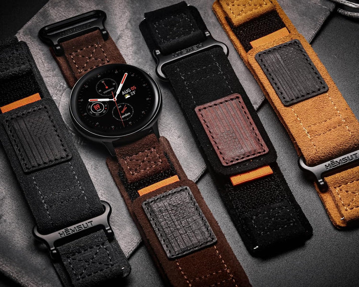 Schnellverschluss-Armband für Samsung Galaxy Watch 6/5/5 Pro/4/3/Gear S3/S2/Active 2 Armband für Ama