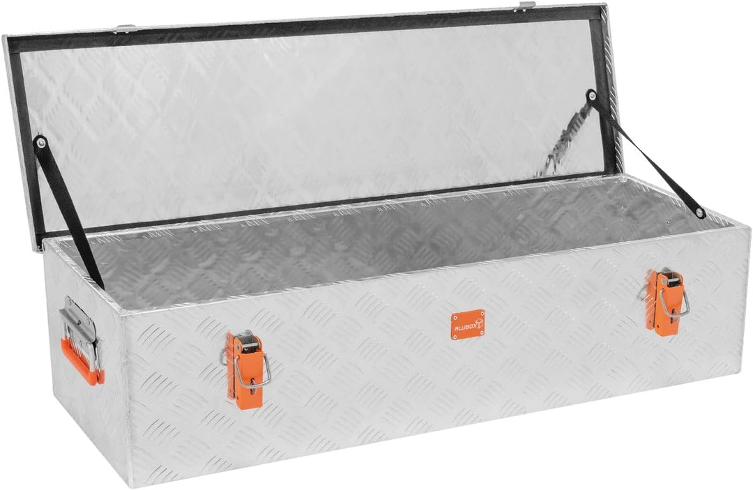 alubox Werkzeugkiste Riffelblech ABX-RL86 Aluminium 1,5mm Werkzeugkiste leicht und robust 86 Liter -