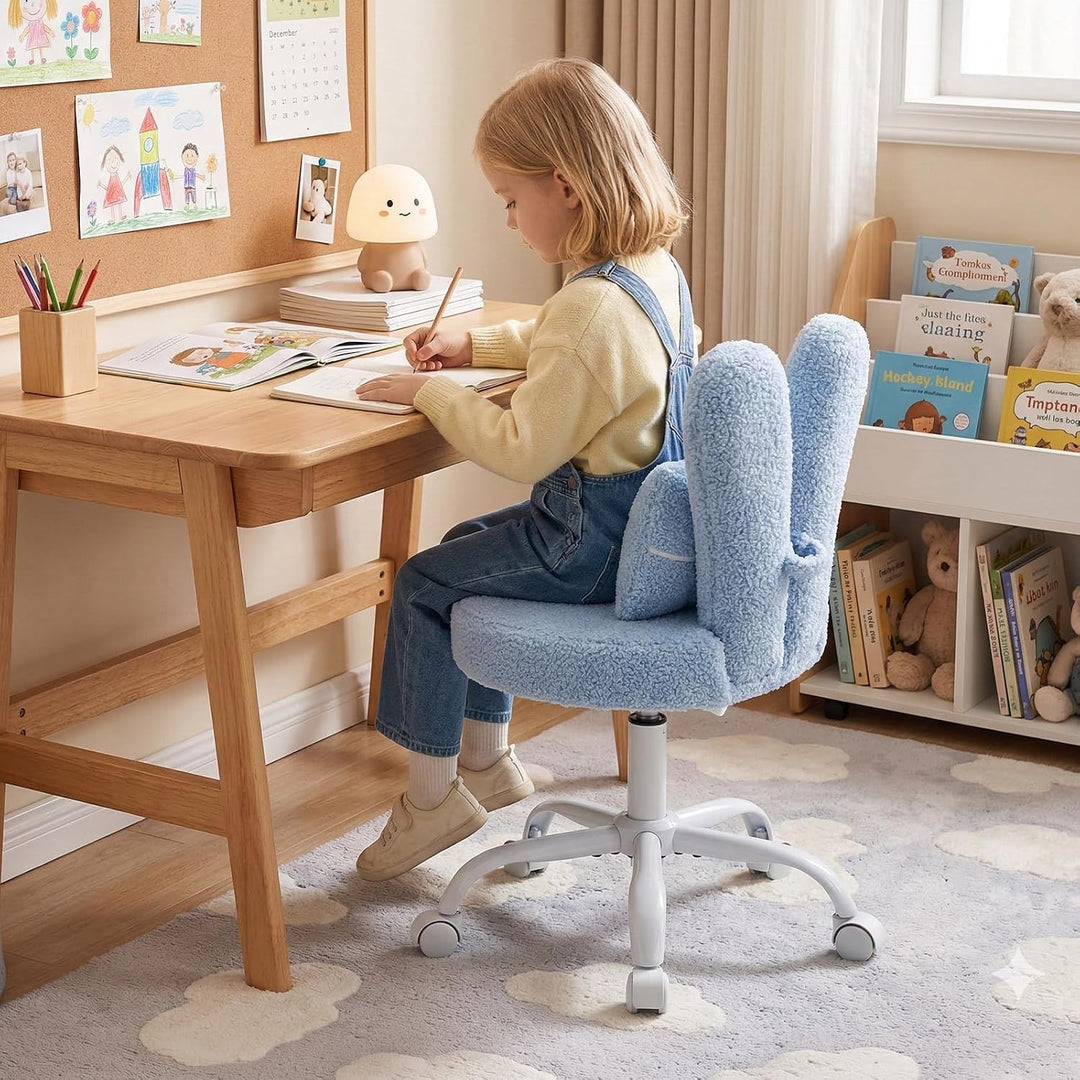 LEADZM Homeoffice Stuhl, Schminkstuhl, Kinder Schreibtischstuhl kinderschreibtischstuhl Jungendstuhl