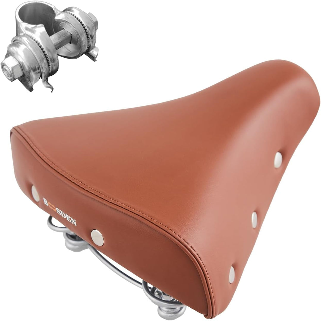 BOOSDEN Fahrradsattel, Fahrradsattel Damen und Herren, Fahrradsitz, Sattel, Fahrradsattel Herren Beq