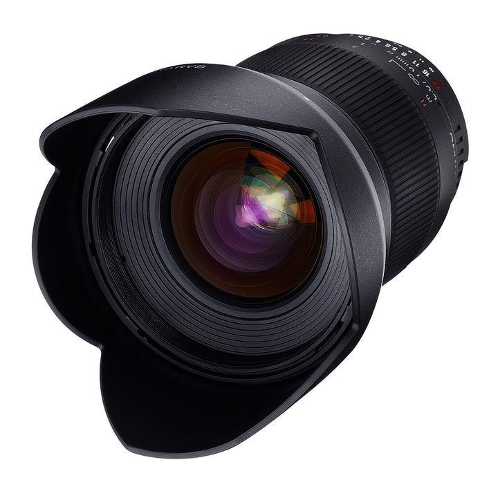 SAMYANG 882112 16/2,0 Objektiv DSLR Nikon F AE manueller Fokus automatischer Blendenring Fotoobjekti